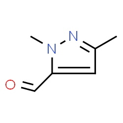 ChemSpider 2D Image | 1,3-Dimethylpyrazole-5-carbaldehyde | C6H8N2O