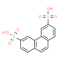 ChemSpider 2D Image | 3,6-Phenanthrenedisulfonic acid | C14H10O6S2