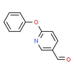 ChemSpider 2D Image | 6-Phenoxynicotinaldehyde | C12H9NO2