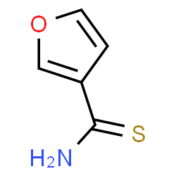 ChemSpider 2D Image | 3-Furancarbothioamide | C5H5NOS