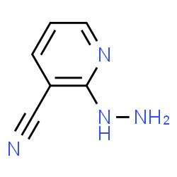 ChemSpider 2D Image | 2-Hydrazinonicotinonitrile | C6H6N4