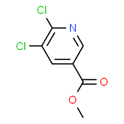 ChemSpider 2D Image | Methyl 5,6-Dichloronicotinate | C7H5Cl2NO2