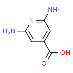 ChemSpider 2D Image | 2,6-Diaminoisonicotinic acid | C6H7N3O2