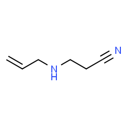 ChemSpider 2D Image | 3-(Allylamino)propanenitrile | C6H10N2