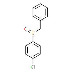 ChemSpider 2D Image | 1-(Benzylsulfinyl)-4-chlorobenzene | C13H11ClOS