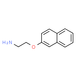 ChemSpider 2D Image | 2-(2-Naphthyloxy)ethanamine | C12H13NO