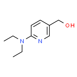 ChemSpider 2D Image | 6-(Diethylamino)-3-pyridinemethanol | C10H16N2O