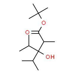 ChemSpider 2D Image | 2-Methyl-2-propanyl 3-hydroxy-3-isopropyl-2,4-dimethylpentanoate | C14H28O3