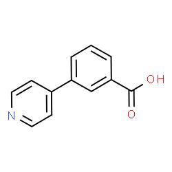 ChemSpider 2D Image | 3-(Pyridin-4-yl)benzoic acid | C12H9NO2