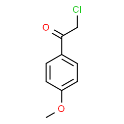 ChemSpider 2D Image | 4-(Chloroacetyl)anisole | C9H9ClO2