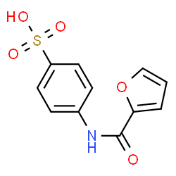 ChemSpider 2D Image | 4-(2-Furoylamino)benzenesulfonic acid | C11H9NO5S