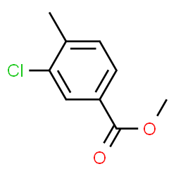 ChemSpider 2D Image | Methyl 3-chloro-4-methylbenzoate | C9H9ClO2