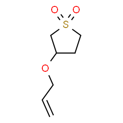 ChemSpider 2D Image | 3-(Allyloxy)tetrahydrothiophene 1,1-dioxide | C7H12O3S