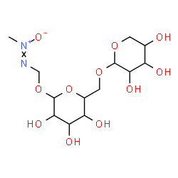 ChemSpider 2D Image | (Methyl-ONN-azoxy)methyl 6-O-pentopyranosylhexopyranoside | C13H24N2O11
