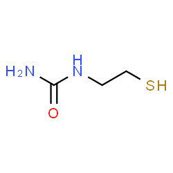 ChemSpider 2D Image | 1-(2-Sulfanylethyl)urea | C3H8N2OS