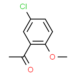 ChemSpider 2D Image | 5-CHLORO-2-METHOXYACETOPHENONE | C9H9ClO2