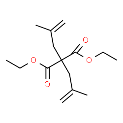 ChemSpider 2D Image | Diethyl bis(2-methyl-2-propen-1-yl)malonate | C15H24O4