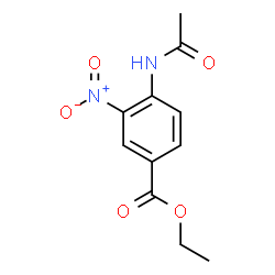 ChemSpider 2D Image | Ethyl 4-acetamido-3-nitrobenzoate | C11H12N2O5