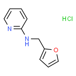 ChemSpider 2D Image | N-(2-furylmethyl)pyridin-2-amine hydrochloride | C10H11ClN2O