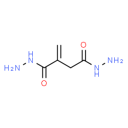ChemSpider 2D Image | 2-Methylenesuccinohydrazide | C5H10N4O2