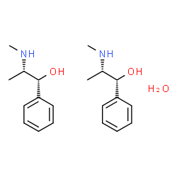 ChemSpider 2D Image | Ephedrine hemihydrate | C20H32N2O3