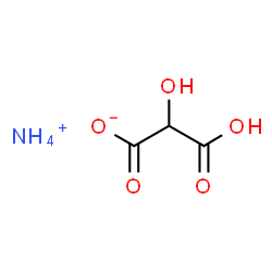 ChemSpider 2D Image | Ammonium carboxy(hydroxy)acetate | C3H7NO5