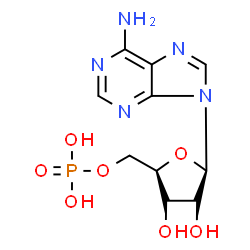 ChemSpider 2D Image | 5'-Adenylic acid | C10H14N5O7P