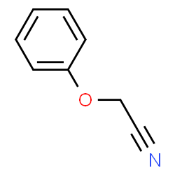 ChemSpider 2D Image | Phenoxyacetonitrile | C8H7NO