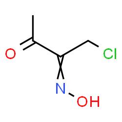 ChemSpider 2D Image | 4-Chloro-3-(hydroxyimino)-2-butanone | C4H6ClNO2