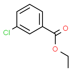 ChemSpider 2D Image | Ethyl 3-chlorobenzoate | C9H9ClO2