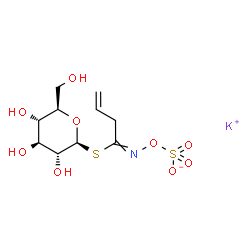 ChemSpider 2D Image | Sinigrin | C10H16KNO9S2