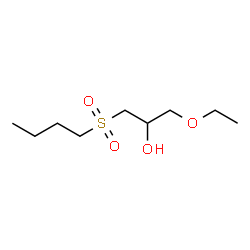 ChemSpider 2D Image | 1-(Butylsulfonyl)-3-ethoxy-2-propanol | C9H20O4S
