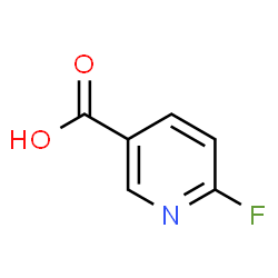 ChemSpider 2D Image | 6-Fluoronicotinic acid | C6H4FNO2