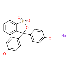 ChemSpider 2D Image | Phenol Red sodium salt | C19H12NaO5S