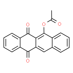 ChemSpider 2D Image | 6,11-Dioxo-6,11-dihydro-5-tetracenyl acetate | C20H12O4