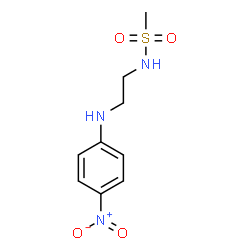 ChemSpider 2D Image | N-{2-[(4-Nitrophenyl)amino]ethyl}methanesulfonamide | C9H13N3O4S