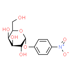 ChemSpider 2D Image | 4-Nitrophenyl alpha-D-galactopyranoside | C12H15NO8
