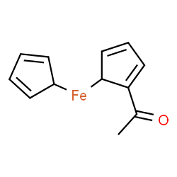 ChemSpider 2D Image | Acetylferrocene | C12H12FeO