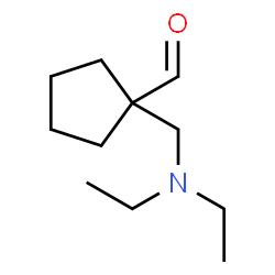 ChemSpider 2D Image | 1-(Diethylaminomethyl)cyclopentanecarboxaldehyde | C11H21NO
