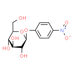 ChemSpider 2D Image | 4-Nitrophenyl beta-D-glucopyranoside | C12H15NO8