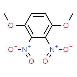 ChemSpider 2D Image | 1,4-Dimethoxy-2,3-dinitrobenzene | C8H8N2O6