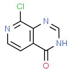 ChemSpider 2D Image | 8-Chloropyrido[3,4-d]pyrimidin-4-ol | C7H4ClN3O