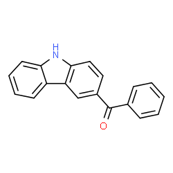 ChemSpider 2D Image | 9H-Carbazol-3-yl(phenyl)methanone | C19H13NO
