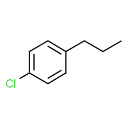 ChemSpider 2D Image | 1-Chloro-4-propylbenzene | C9H11Cl