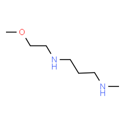 ChemSpider 2D Image | {3-[(2-METHOXYETHYL)AMINO]PROPYL}(METHYL)AMINE | C7H18N2O