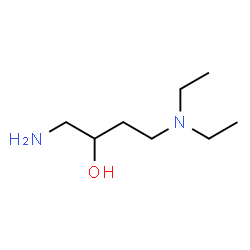 ChemSpider 2D Image | 1-Amino-4-(diethylamino)-2-butanol | C8H20N2O