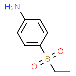 ChemSpider 2D Image | 4-(Ethylsulfonyl)aniline | C8H11NO2S