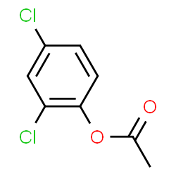 ChemSpider 2D Image | 2,4-Dichlorophenyl acetate | C8H6Cl2O2