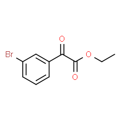 ChemSpider 2D Image | Ethyl 3-bromobenzoyl formate | C10H9BrO3