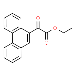 ChemSpider 2D Image | Ethyl oxo(9-phenanthryl)acetate | C18H14O3